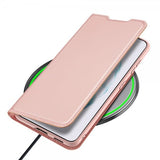 Dux Ducis Samsung Galaxy S22 Plus Fodral Skin Pro Series Rosa