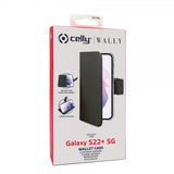 Celly Samsung Galaxy S22 Plus Fodral Wally Wallet Case Svart