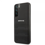 AMG Samsung Galaxy S22 Plus Skal Debossed Lines Svart