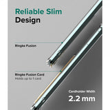 Ringke Samsung Galaxy S22 Plus Skal Fusion Card Clear