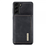 Dg.Ming Samsung Galaxy S22 Plus Skal M1 Series Löstagbar Korthållare Svart