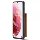 Dg.Ming Samsung Galaxy S22 Plus Skal M2 Series Löstagbar Korthållare Brun