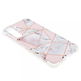 Samsung Galaxy S22 Plus Skal Marmor Vit