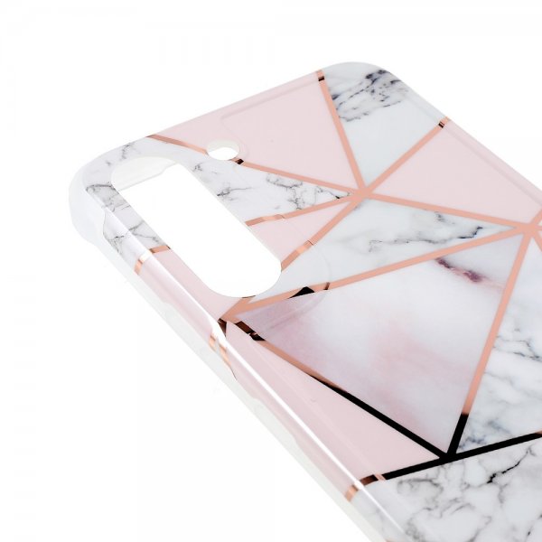 Samsung Galaxy S22 Plus Skal Marmor Vit