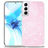Ipaky Samsung Galaxy S22 Plus Skal Marmormönster Rosa