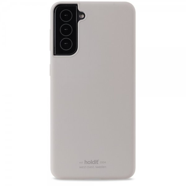 holdit Samsung Galaxy S22 Plus Skal Silikon Taupe