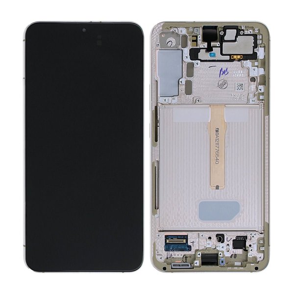 Samsung Galaxy S22 Plus Skärm med LCD Display Original - Violett