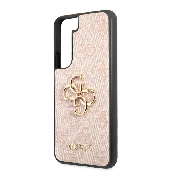 Guess Samsung Galaxy S22 Skal 4G Logo Rosa