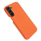 Samsung Galaxy S22 Skal Äkta Läder MagSafe Orange