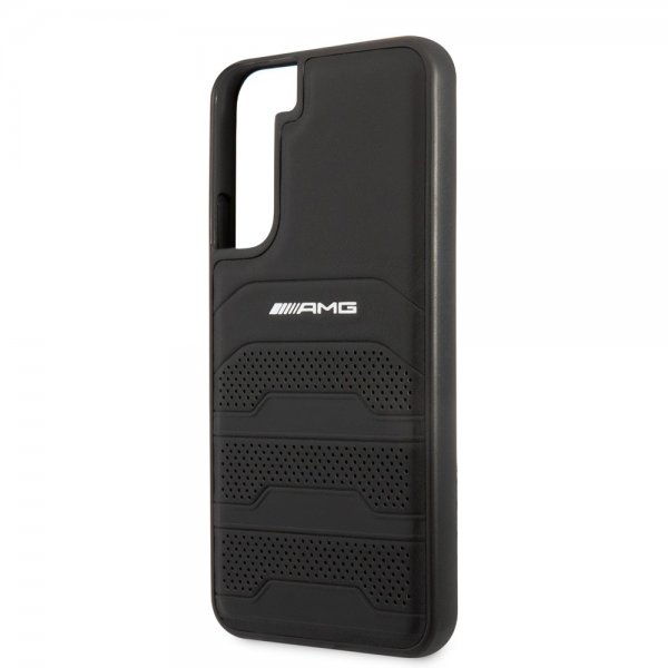 AMG Samsung Galaxy S22 Skal Debossed Lines Svart