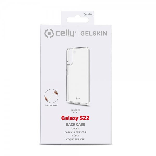 Celly Samsung Galaxy S22 Skal GELSKIN Transparent