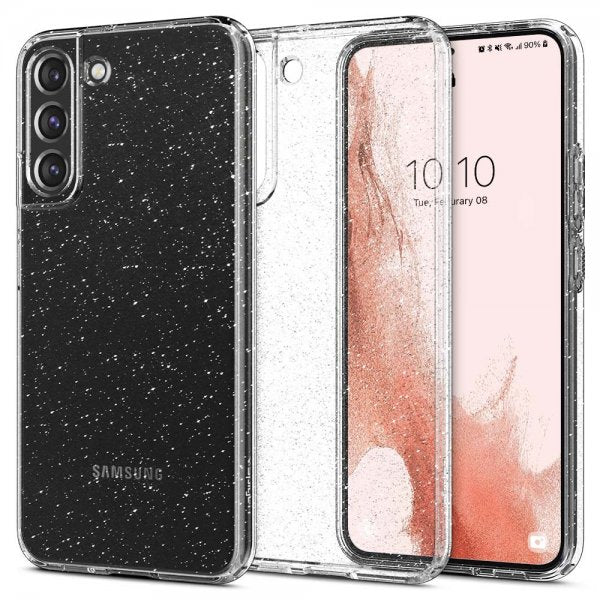Spigen Samsung Galaxy S22 Skal Liquid Crystal Glitter Crystal Quartz