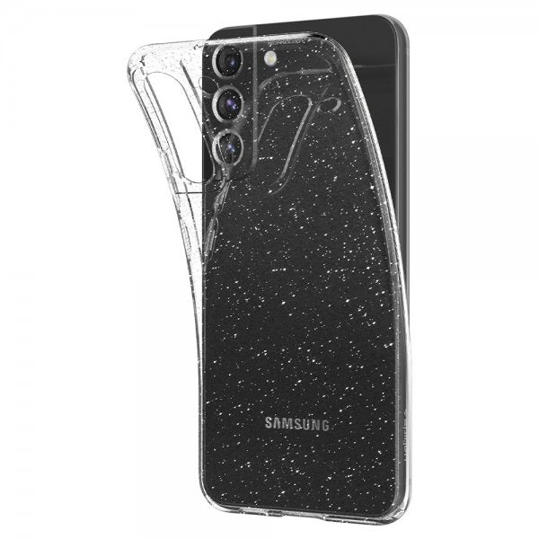 Spigen Samsung Galaxy S22 Skal Liquid Crystal Glitter Crystal Quartz