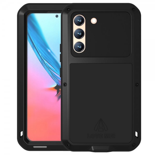 Love Mei Samsung Galaxy S22 Skal Powerful Case Svart