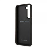 Ferrari Samsung Galaxy S22 Skal Real Carbon Metal Logo Svart