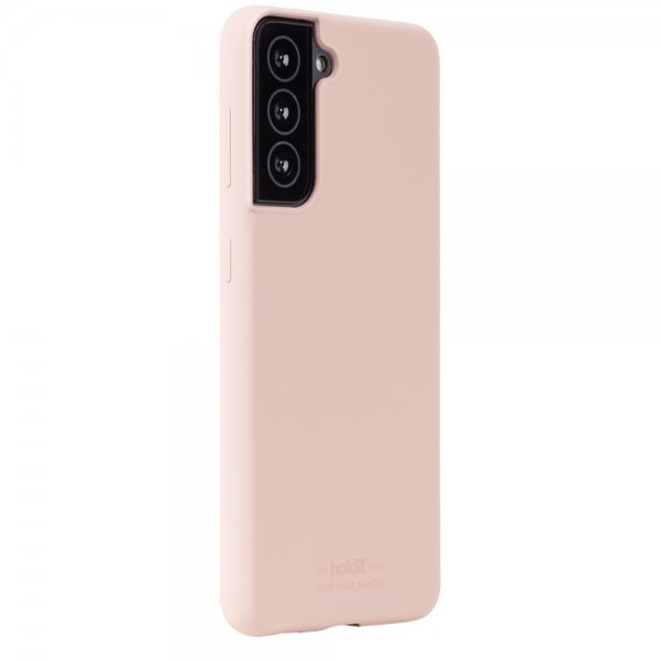 Holdit Samsung Galaxy S22 Skal Silikon Blush Pink