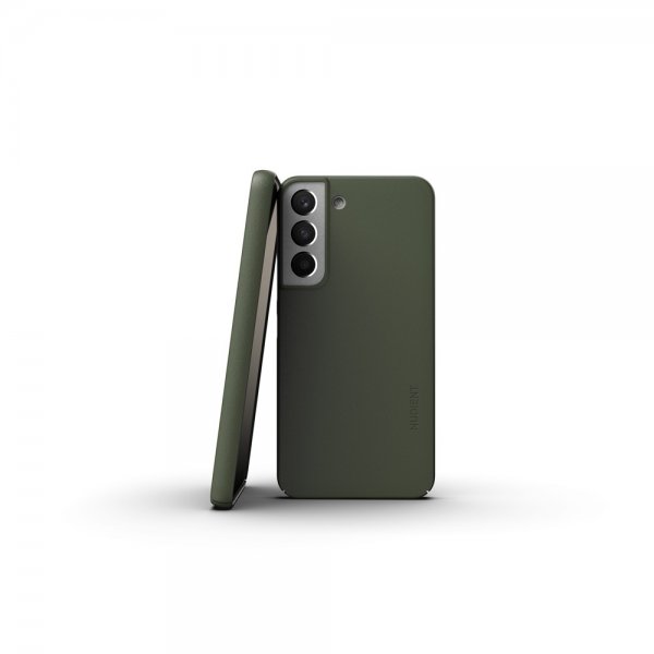 Nudient Samsung Galaxy S22 Skal Thin Case V3 Pine Green