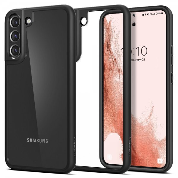 Spigen Samsung Galaxy S22 Skal Ultra Hybrid Matte Black