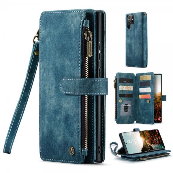 CaseMe Samsung Galaxy S22 Ultra Fodral C30 Series Petrol