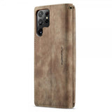 CaseMe Samsung Galaxy S22 Ultra Fodral C30 Series Brun