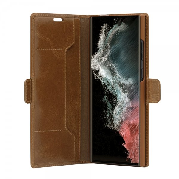 dbramante1928 Samsung Galaxy S22 Ultra Fodral Copenhagen Slim Tan