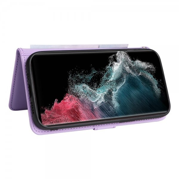 Betopnice Samsung Galaxy S22 Ultra Fodral med Löstagbart Skal 005 Lila