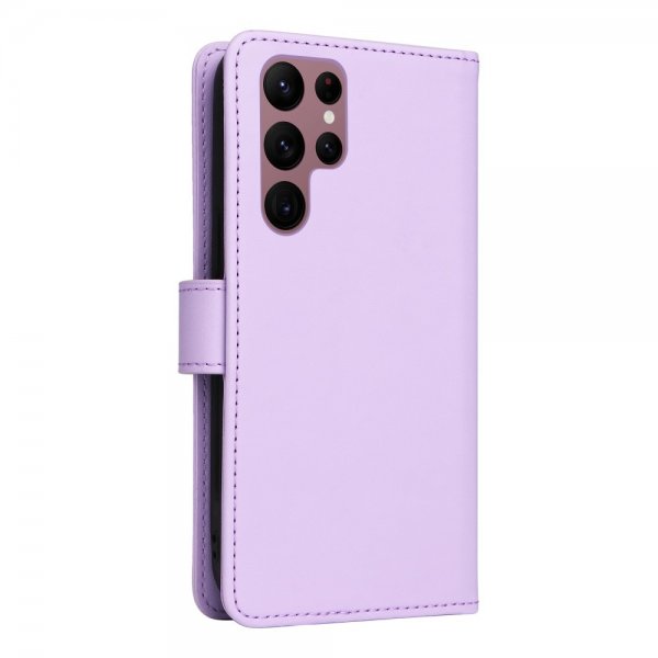 Betopnice Samsung Galaxy S22 Ultra Fodral med Löstagbart Skal 005 Lila