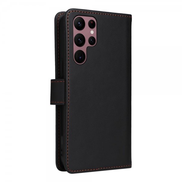 Betopnice Samsung Galaxy S22 Ultra Fodral med Löstagbart Skal 005 Svart