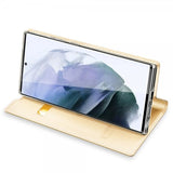Dux Ducis Samsung Galaxy S22 Ultra Fodral Skin Pro Series Guld