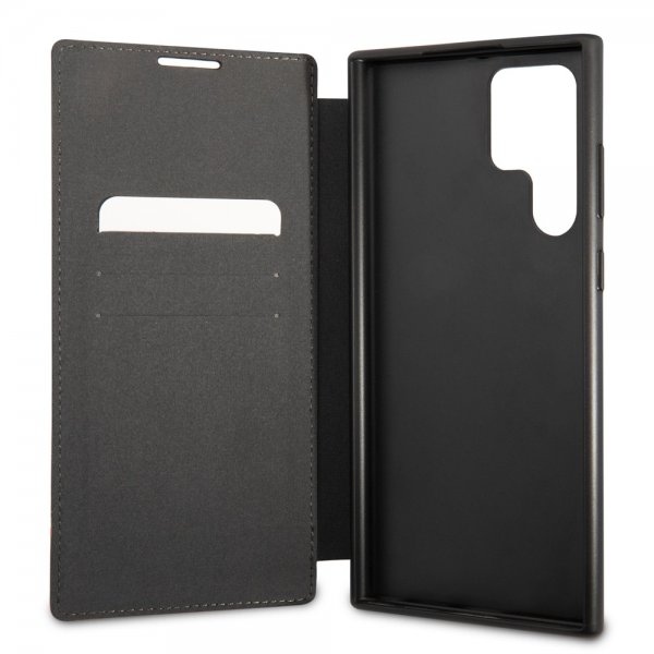 BMW Samsung Galaxy S22 Ultra Fodral Tricolor Stripe Carbon Svart