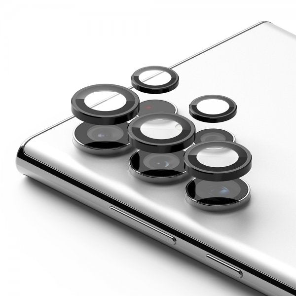 Ringke Samsung Galaxy S22 Ultra Kameraskydd Camera Lens Frame Svart