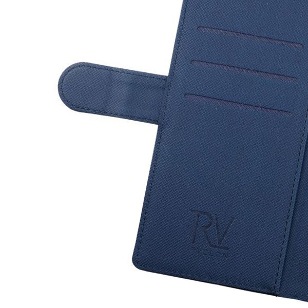 Rvelon Samsung Galaxy S22 Ultra Fodral Magnetiskt Avtagbart Skal Blå