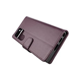 Rvelon Samsung Galaxy S22 Ultra Fodral Utfällbart Kortfack Lila