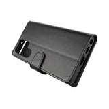 Rvelon Samsung Galaxy S22 Ultra Fodral Utfällbart Kortfack Svart
