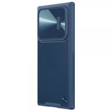 Nillkin Samsung Galaxy S22 Ultra Skal CamShield Leather Blå