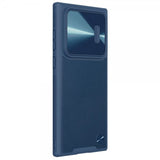 Nillkin Samsung Galaxy S22 Ultra Skal CamShield Leather Blå