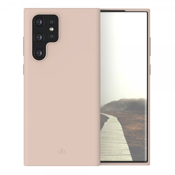 dbramante1928 Samsung Galaxy S22 Ultra Skal Costa Rica Pink Sand
