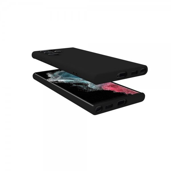 Celly Samsung Galaxy S22 Ultra Skal CROMO Svart