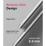 Ringke Samsung Galaxy S22 Ultra Skal Fusion Card Clear