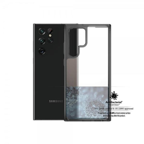 PanzerGlass Samsung Galaxy S22 Ultra Skal HardCase Crystal Black