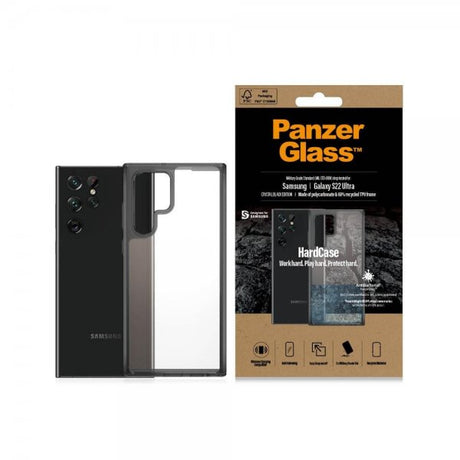 PanzerGlass Samsung Galaxy S22 Ultra Skal HardCase Crystal Black