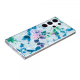 Samsung Galaxy S22 Ultra Skal Marmormönster Rosor