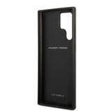 Ferrari Samsung Galaxy S22 Ultra Skal Real Carbon Metal Logo Svart