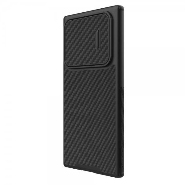 Nillkin Samsung Galaxy S22 Ultra Skal Synthetic Fiber Svart