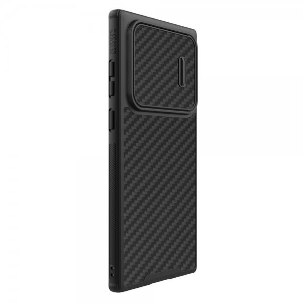 Nillkin Samsung Galaxy S22 Ultra Skal Synthetic Fiber Svart