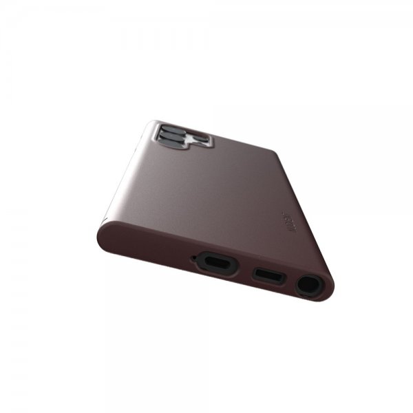 Nudient Samsung Galaxy S22 Ultra Skal Thin Case V3 Sangria Red