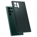 Spigen Samsung Galaxy S22 Ultra Skal Thin Fit Abyss Green