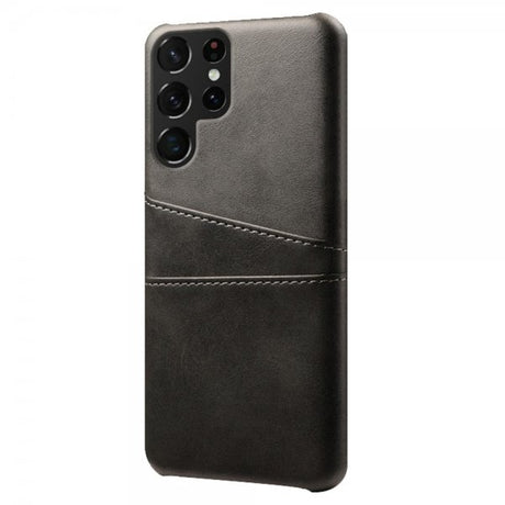 Samsung Galaxy S22 Ultra Skal med två Kortfack Svart