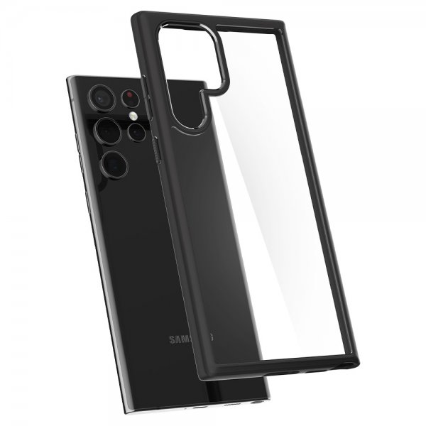 Spigen Samsung Galaxy S22 Ultra Skal Ultra Hybrid Matte Black