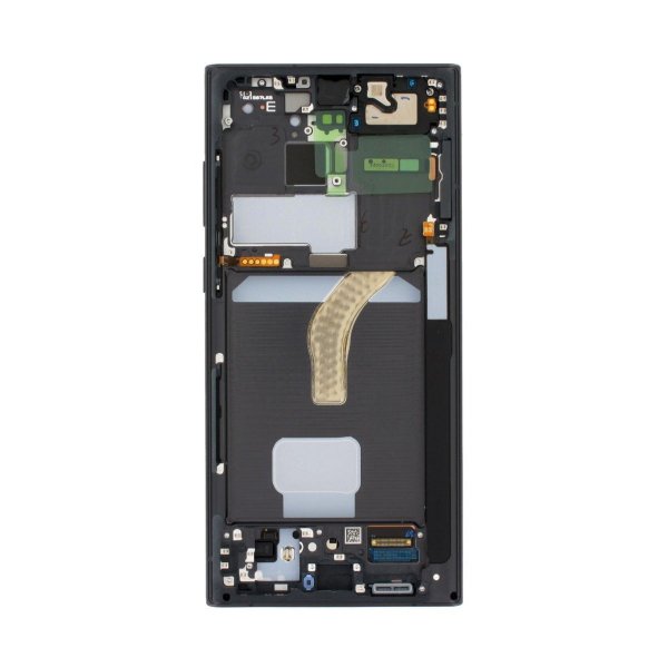 Samsung Galaxy S22 Ultra Skärm med LCD Display Original - Svart